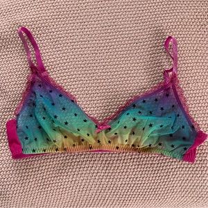 Savage x Fenty Rainbow Star Bralette